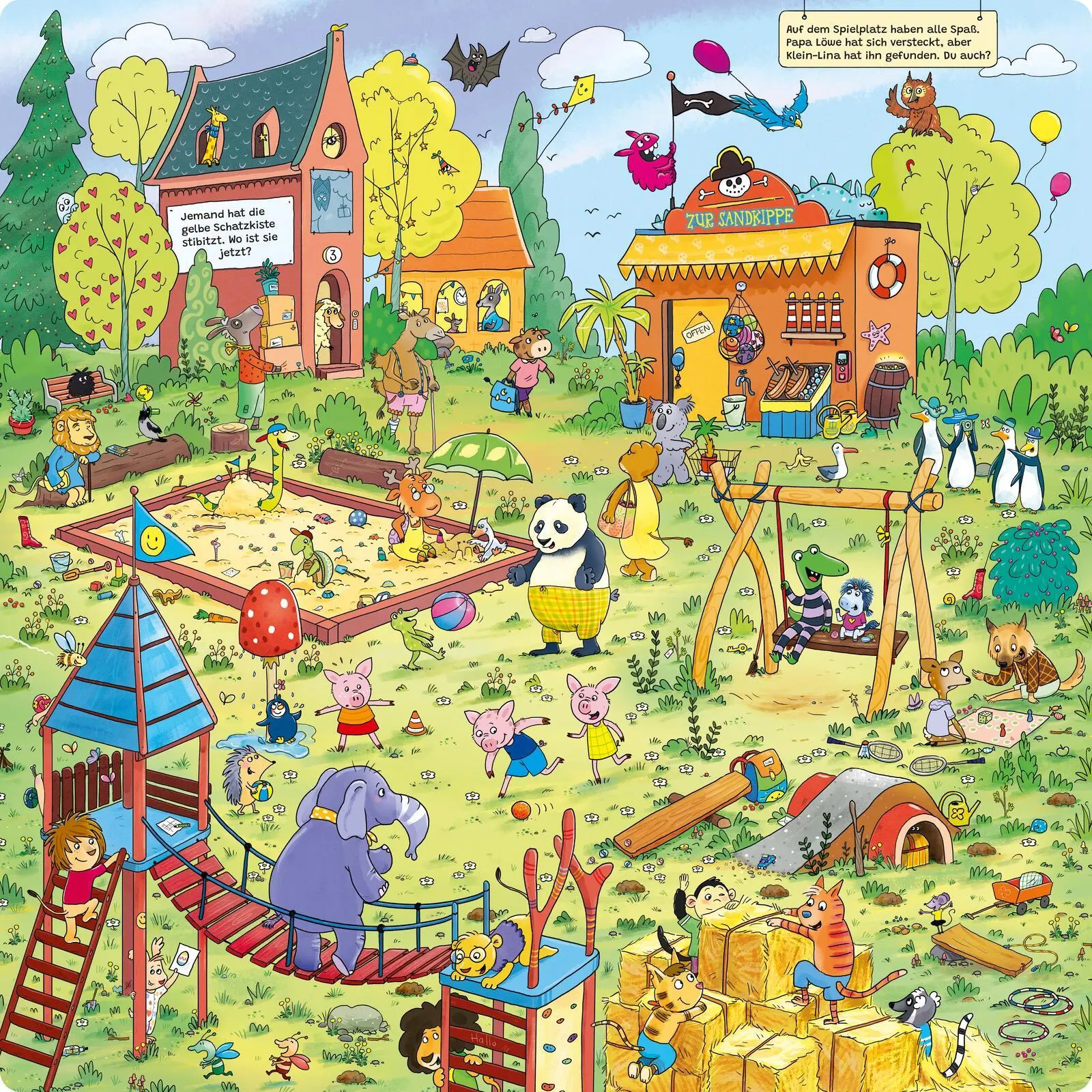 Bild: 9783480241507 | Tierisch, Tierisch! Das Aufklapp-Wimmelbuch | Antje Hagemann | Buch