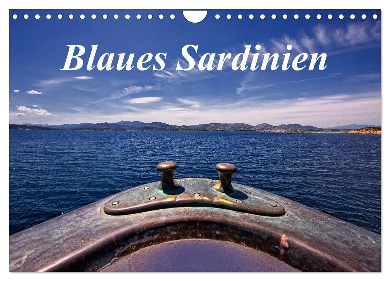 Cover: 9783516111507 | Blaues Sardinien (Wandkalender 2026 DIN A4 quer), CALVENDO...