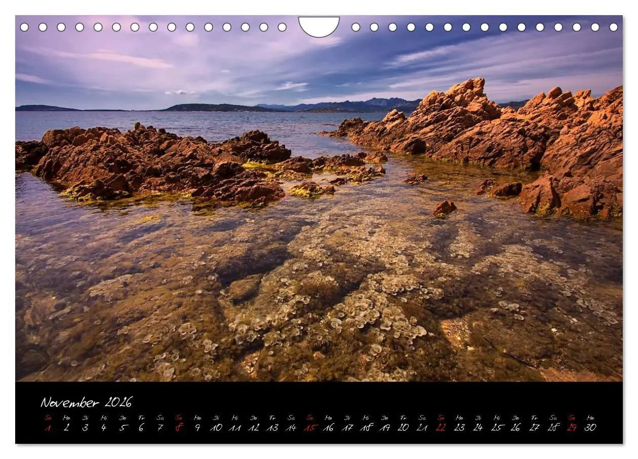 Bild: 9783516111507 | Blaues Sardinien (Wandkalender 2026 DIN A4 quer), CALVENDO...