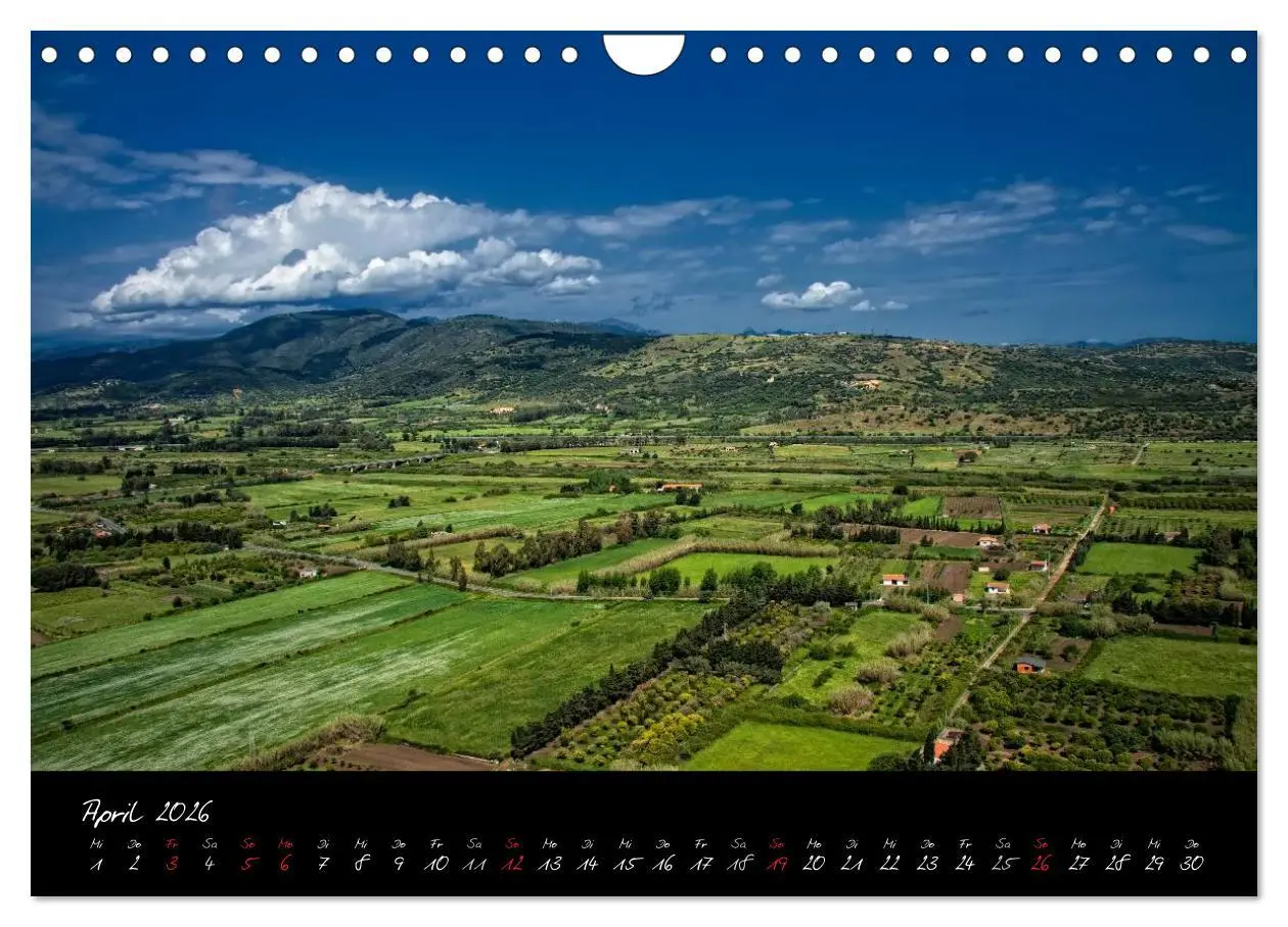 Bild: 9783516111507 | Blaues Sardinien (Wandkalender 2026 DIN A4 quer), CALVENDO...