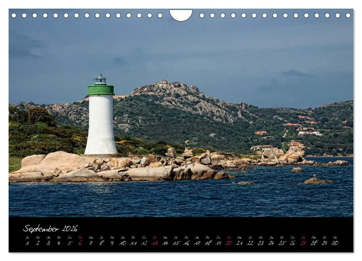 Bild: 9783516111507 | Blaues Sardinien (Wandkalender 2026 DIN A4 quer), CALVENDO...