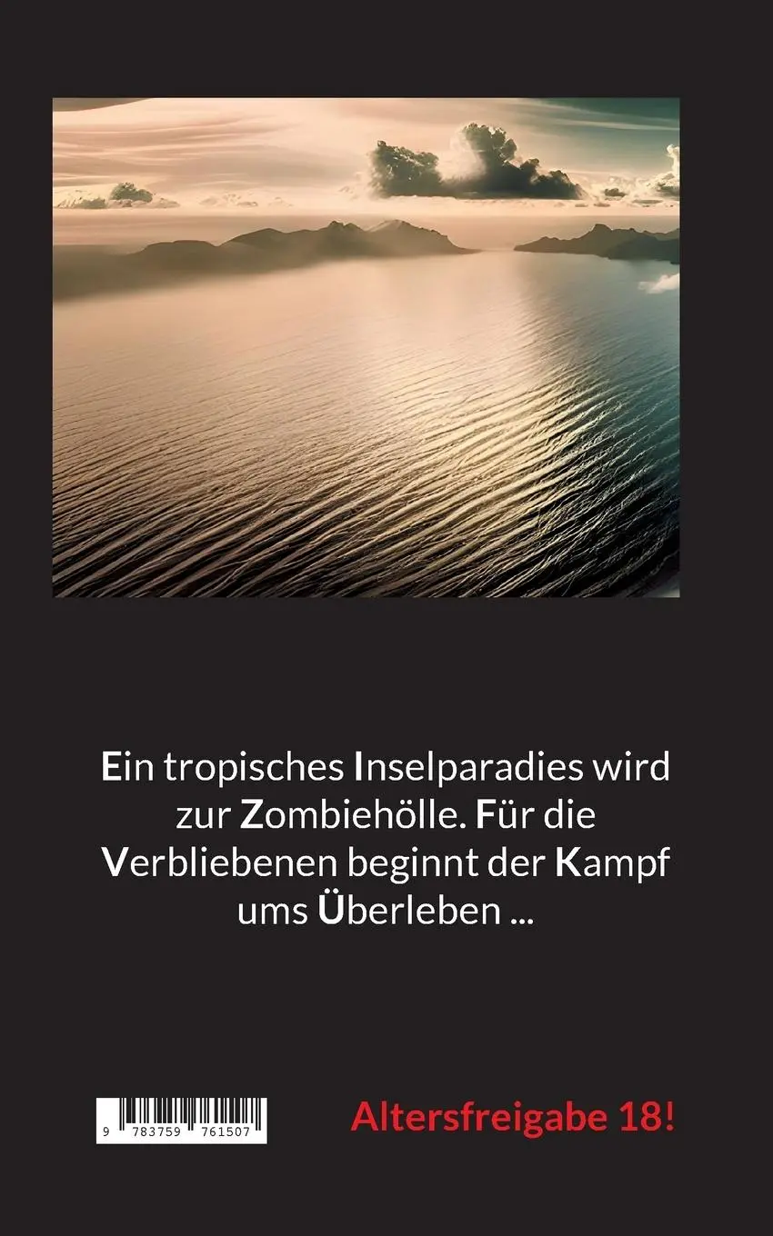 Rückseite: 9783759761507 | Zombie Island | Sandra Wimmer | Taschenbuch | Paperback | 580 S.