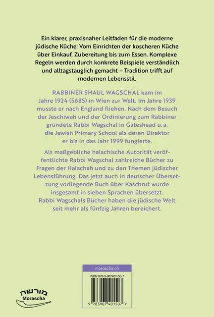Bild: 9783907401507 | Koscher und Klar | Shaul Wagschal | Buch | 173 S. | Deutsch | 2026
