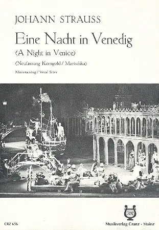 Cover: 9790204001507 | Eine Nacht in Venedig | Komische Oper in 3 Akten | Johann Strauss Jr.