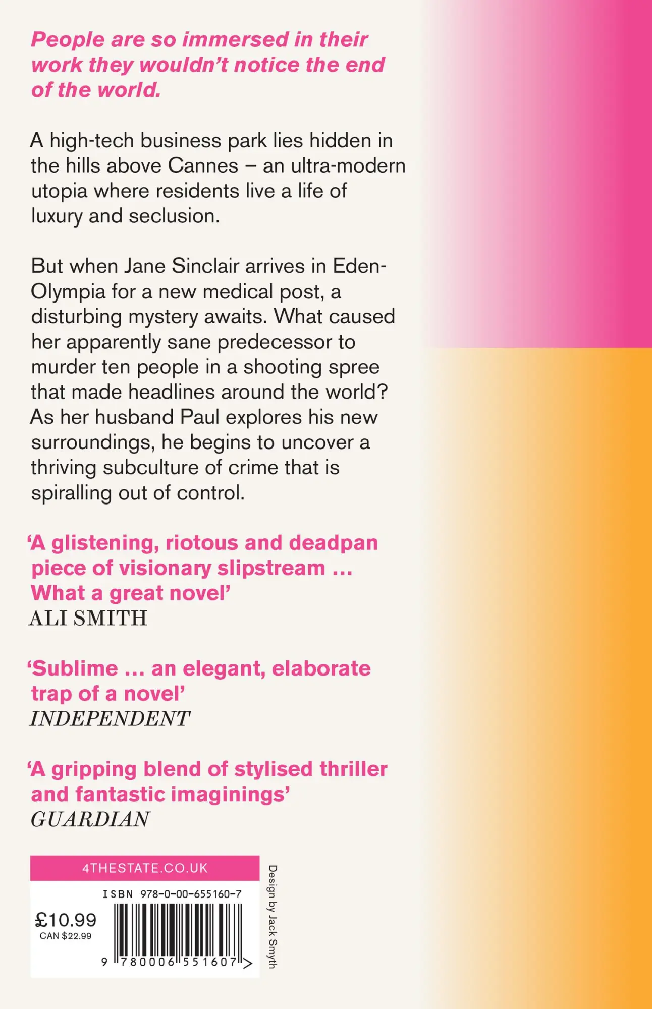 Rückseite: 9780006551607 | Super-Cannes | James Graham Ballard | Taschenbuch | Englisch | 2001