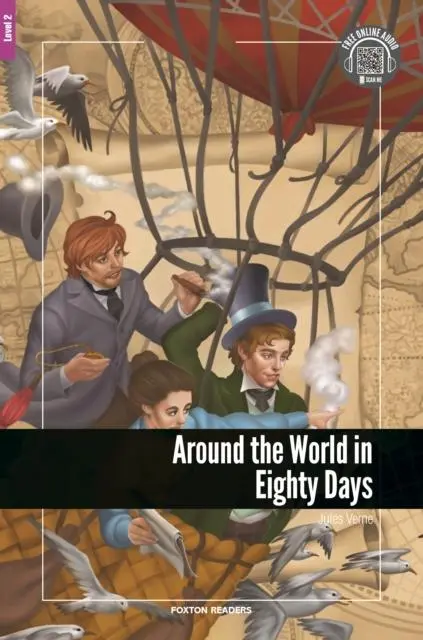 Cover: 9781911481607 | Around the World in Eighty Days - Foxton Reader Level-2 (600...