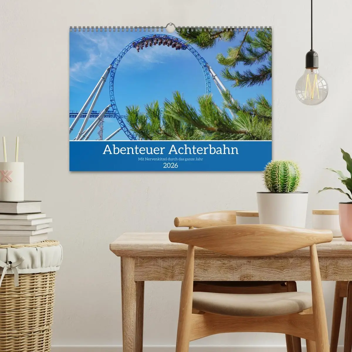 Bild: 9783457251607 | Abenteuer Achterbahn (Wandkalender 2026 DIN A3 quer), CALVENDO...