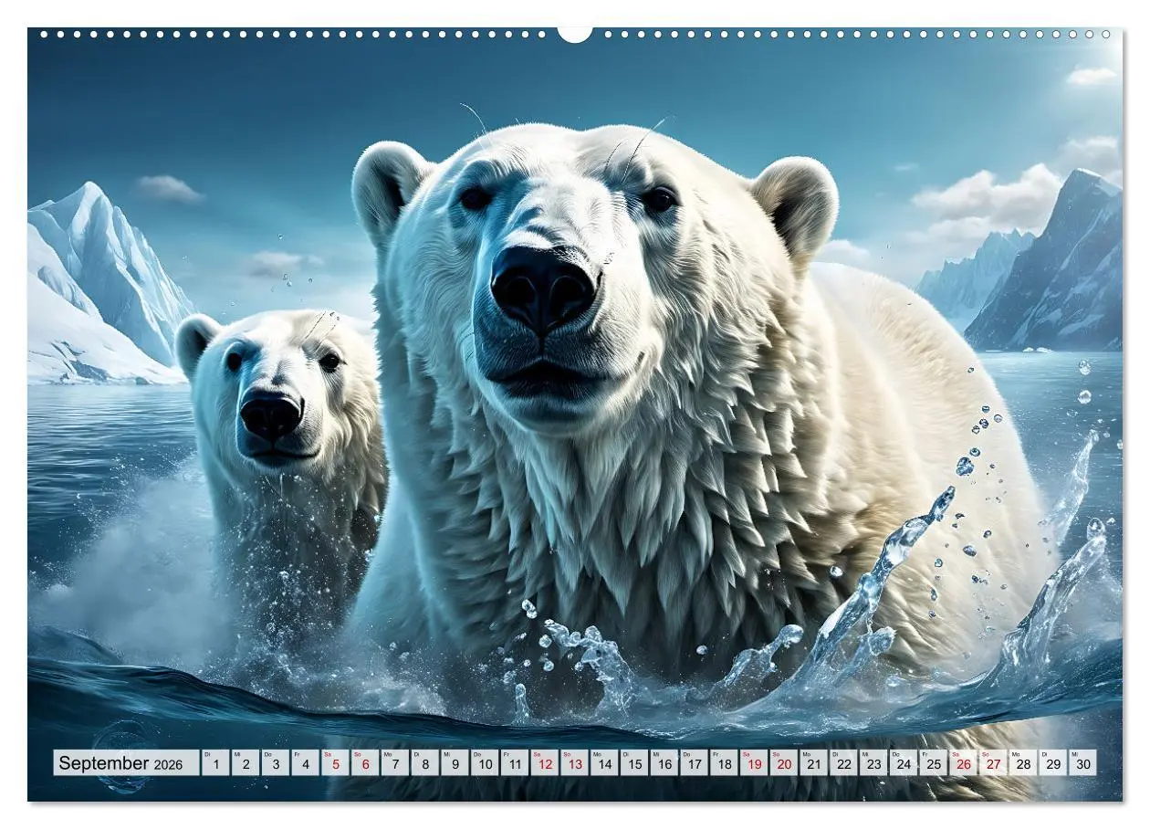 Bild: 9783457491607 | Im magischen Land der Eisbären (hochwertiger Premium Wandkalender...