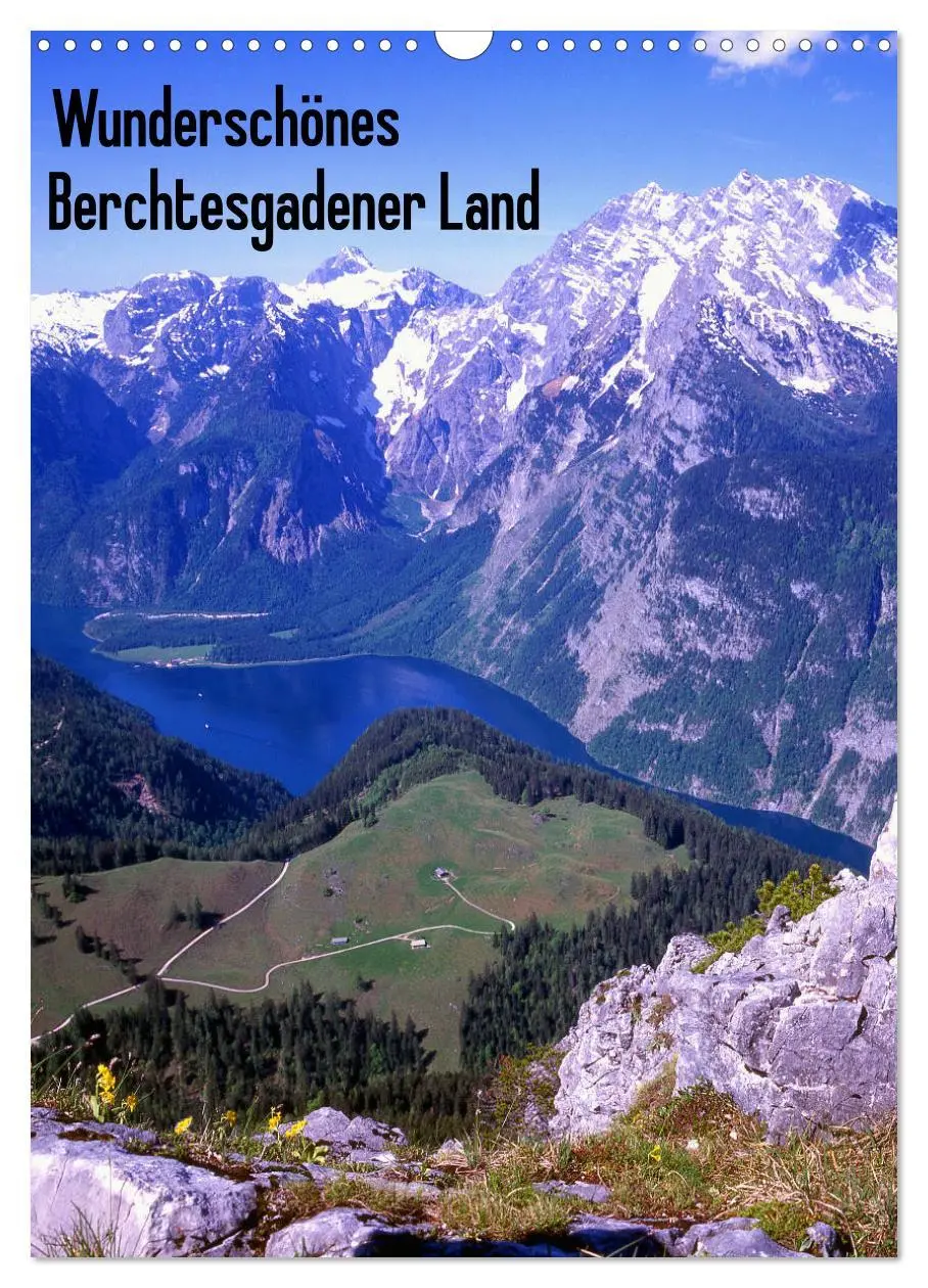 Cover: 9783516411607 | Wunderschönes Berchtesgadener Land (Wandkalender 2026 DIN A3 hoch),...