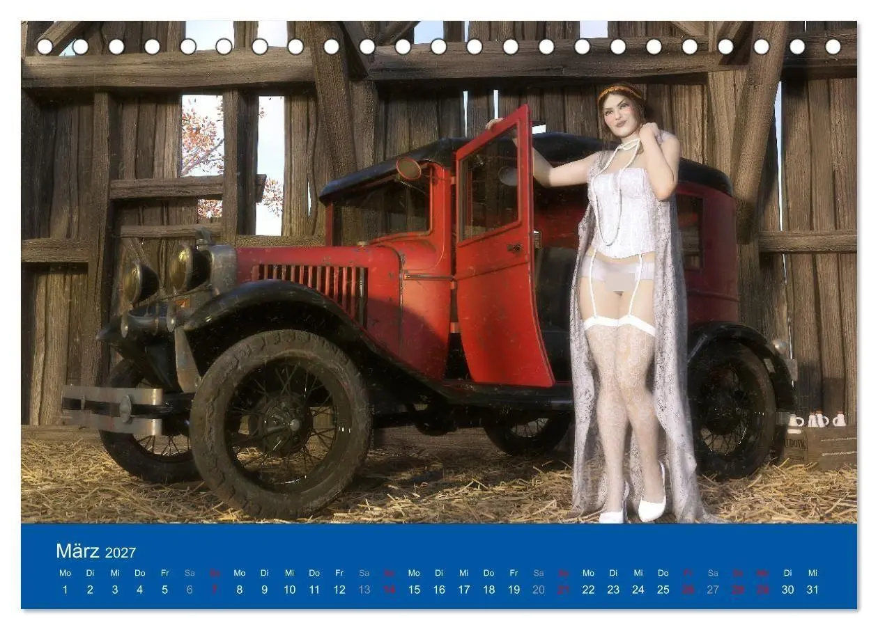 Bild: 9783569501607 | Freche Frauen und heiße Kisten (Tischkalender 2027 DIN A5 quer),...