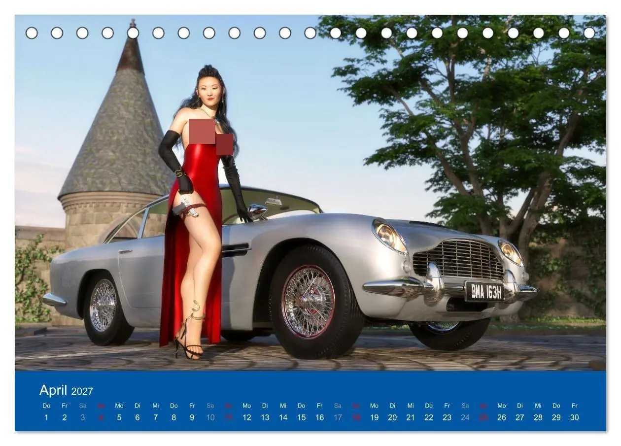 Bild: 9783569501607 | Freche Frauen und heiße Kisten (Tischkalender 2027 DIN A5 quer),...