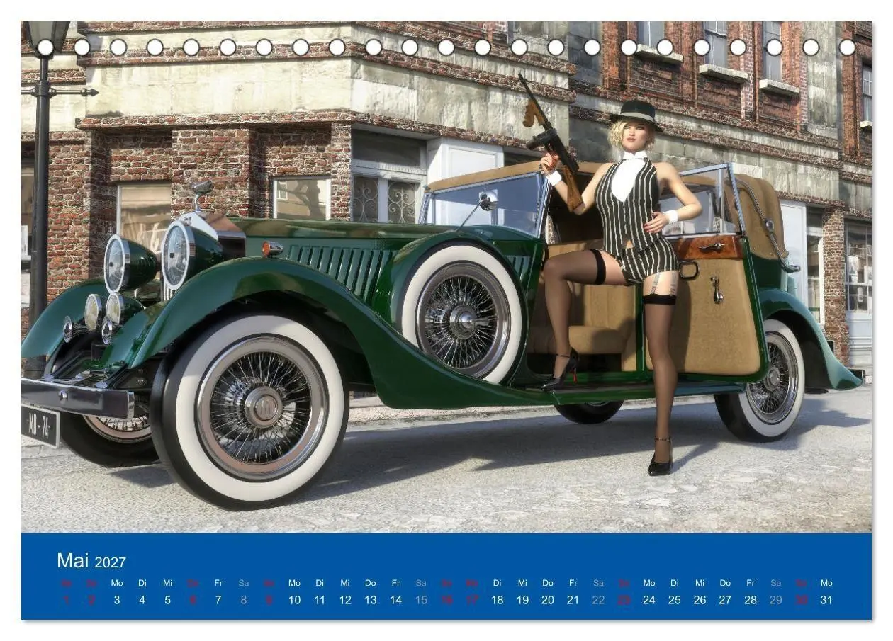 Bild: 9783569501607 | Freche Frauen und heiße Kisten (Tischkalender 2027 DIN A5 quer),...