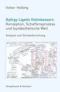 Cover: 9783826071607 | György Ligetis Violinkonzert: Konzeption, Schaffensprozess und...