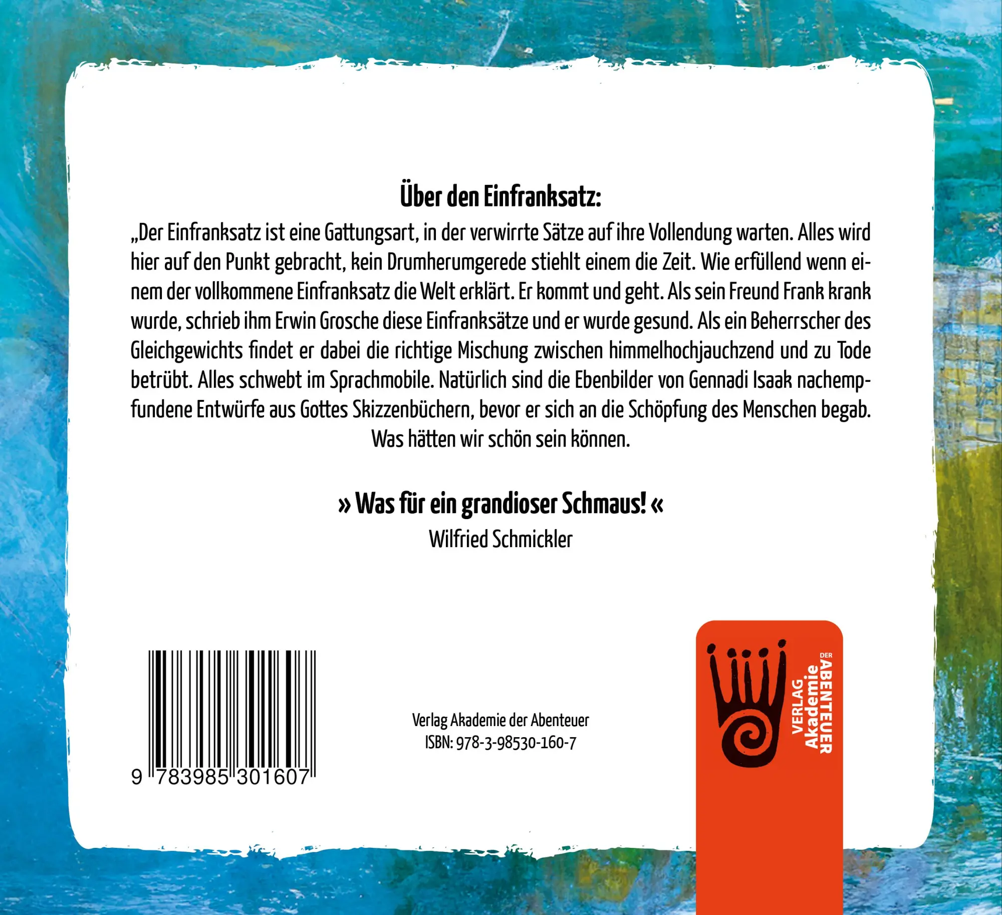 Bild: 9783985301607 | Ich bin nicht mehr wie du | Einfranksätze und Ebenbilder | Grosche