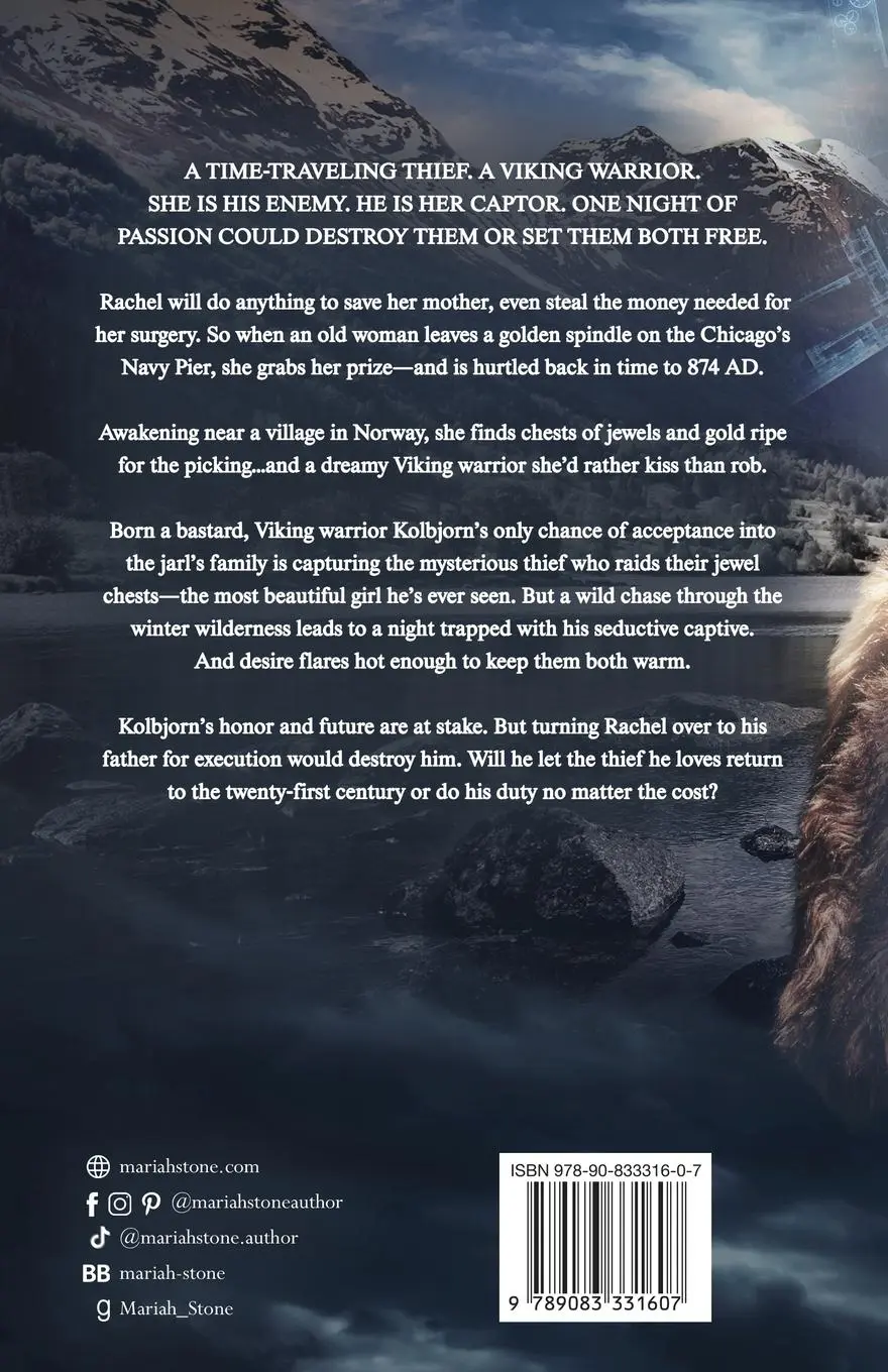 Rückseite: 9789083331607 | Viking's Love | A Viking time travel romance | Mariah Stone | Buch
