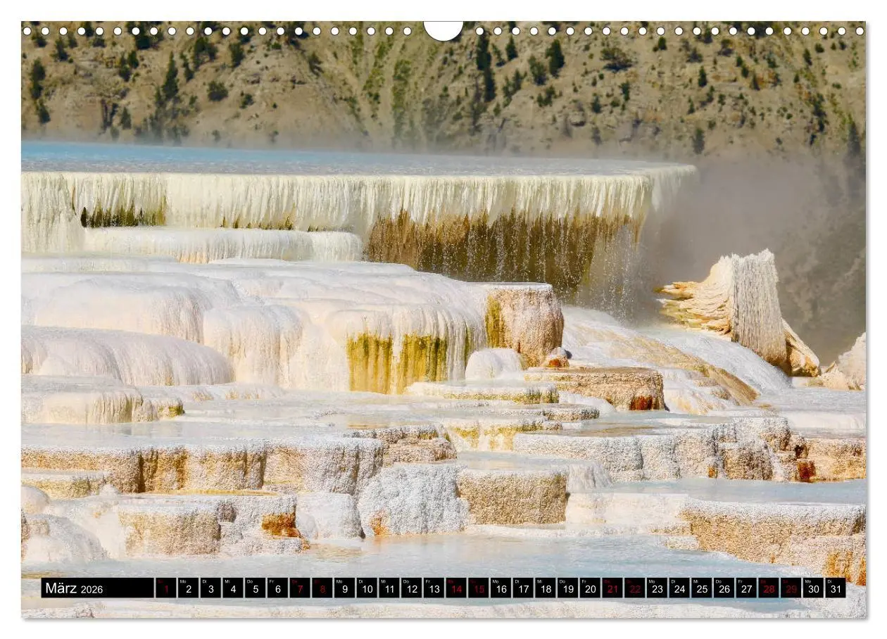 Bild: 9783457931707 | Wunderwelt Yellowstone 2026 (Wandkalender 2026 DIN A3 quer),...