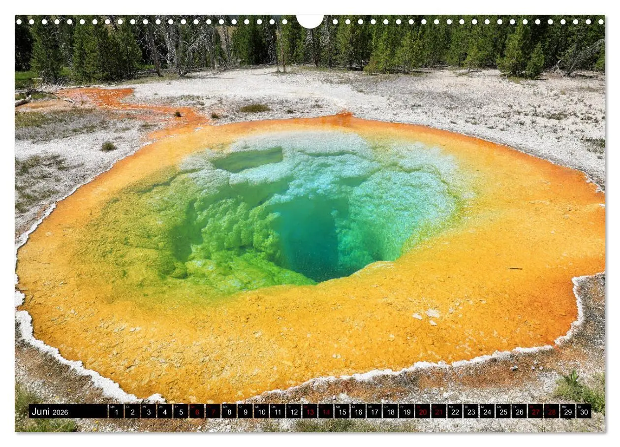 Bild: 9783457931707 | Wunderwelt Yellowstone 2026 (Wandkalender 2026 DIN A3 quer),...