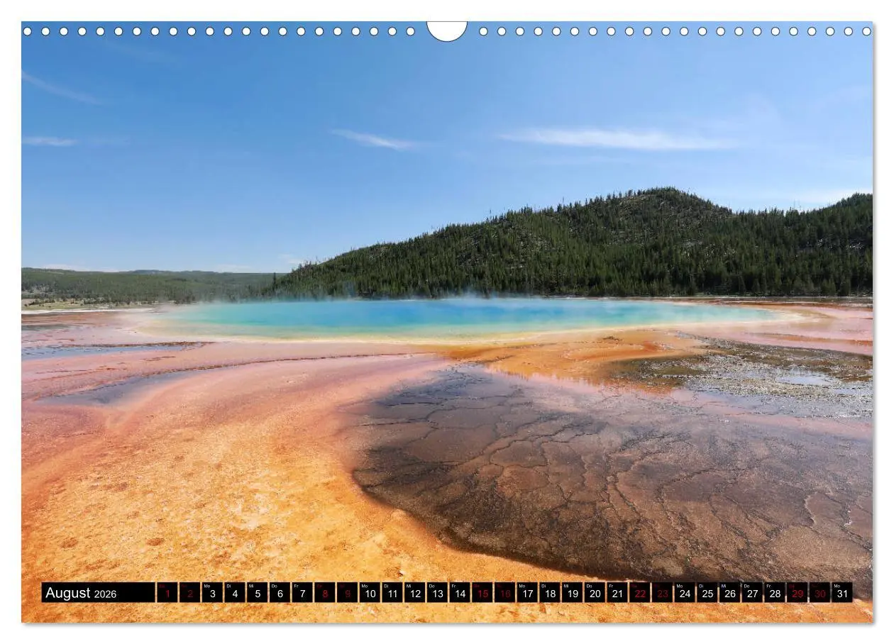 Bild: 9783457931707 | Wunderwelt Yellowstone 2026 (Wandkalender 2026 DIN A3 quer),...