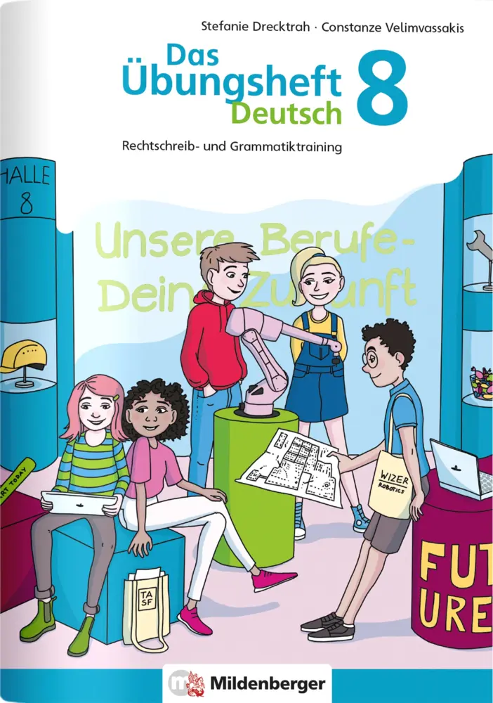 Cover: 9783619841707 | Das Übungsheft Deutsch 8 | Rechtschreib- und Grammatiktraining | 64 S.