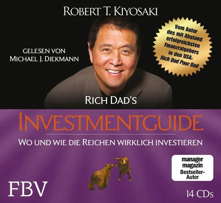 Cover: 9783959721707 | Rich Dad's Investmentguide, 14 Audio-CDs | Robert T. Kiyosaki | CD