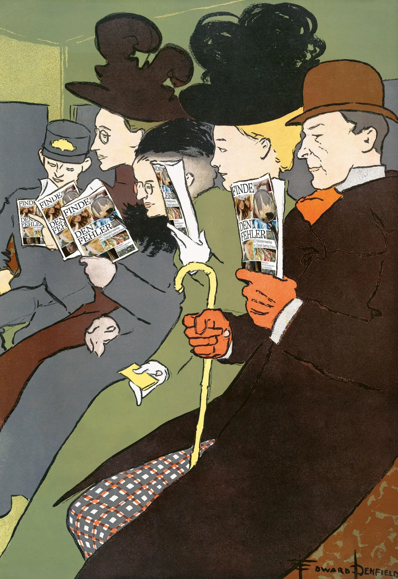 Bild: 9783968491707 | Finde den Fehler - 50 Meisterwerke der Kunst | Bildersuchrätsel | Buch