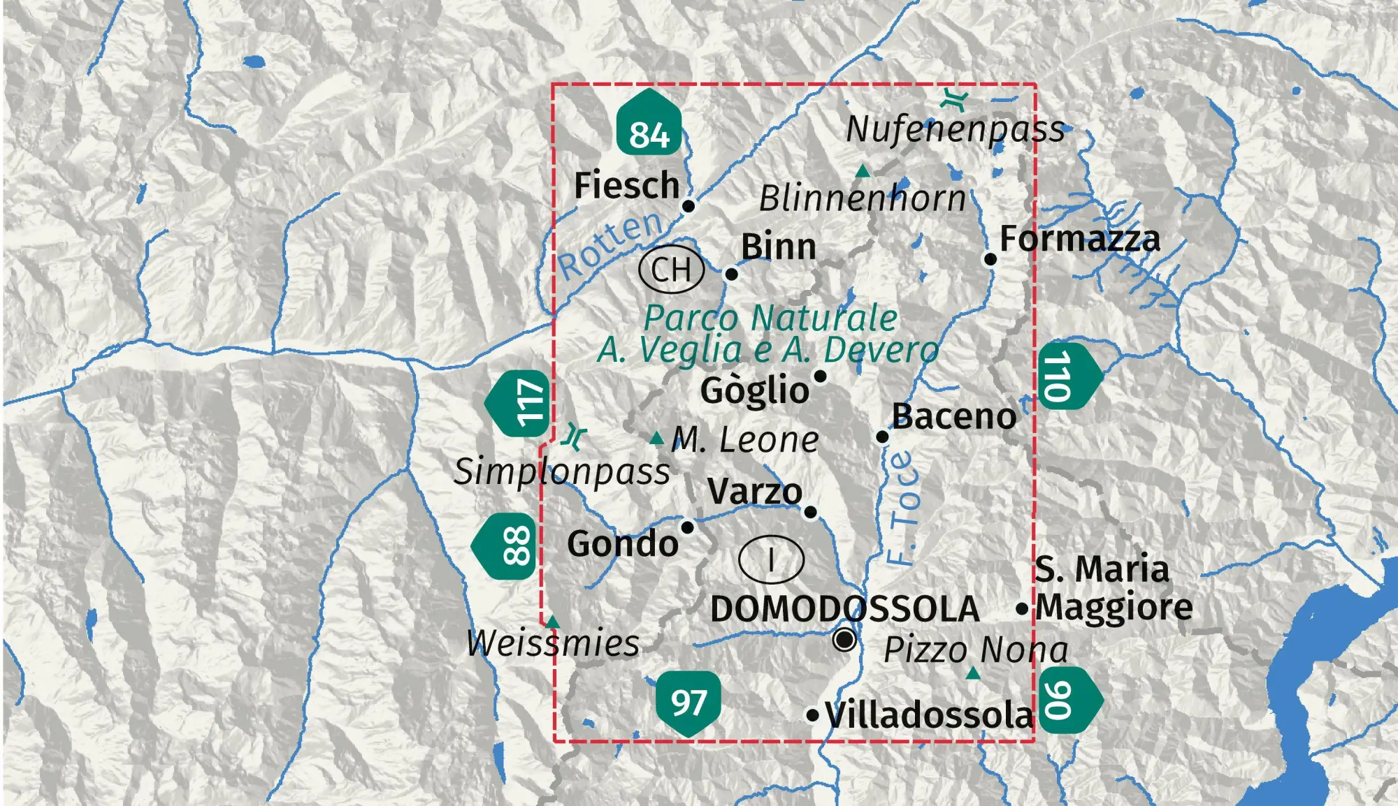 Bild: 9783991541707 | KOMPASS Wanderkarte 89 Parco Naturale Alpe Veglia e Alpe Devero,...