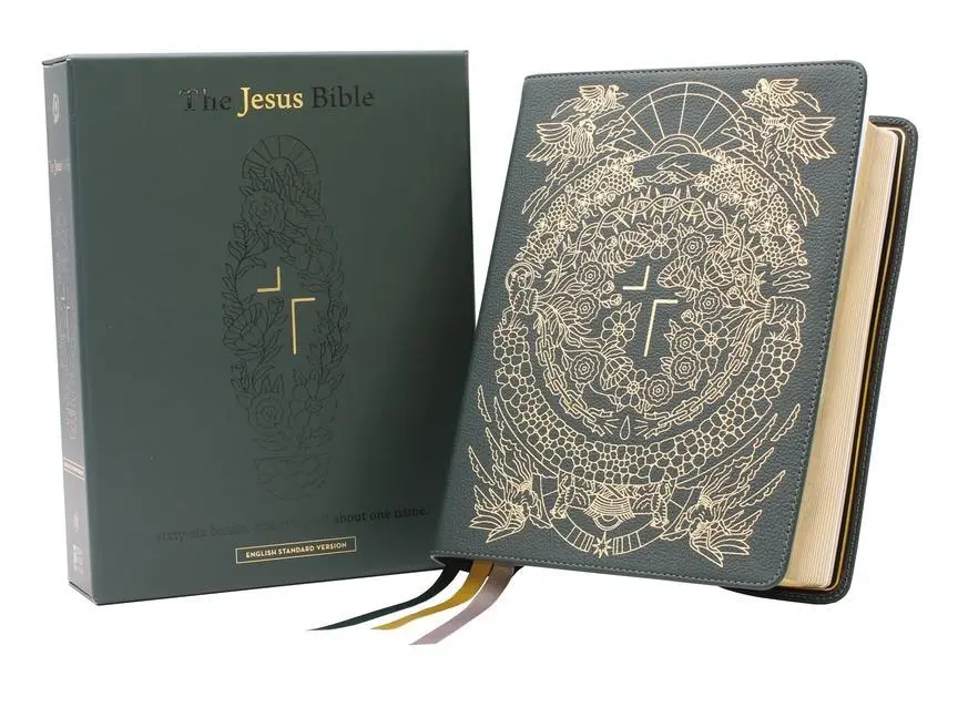 Cover: 9780310461807 | The Jesus Bible Artist Edition, Esv, Genuine Leather, Calfskin,...