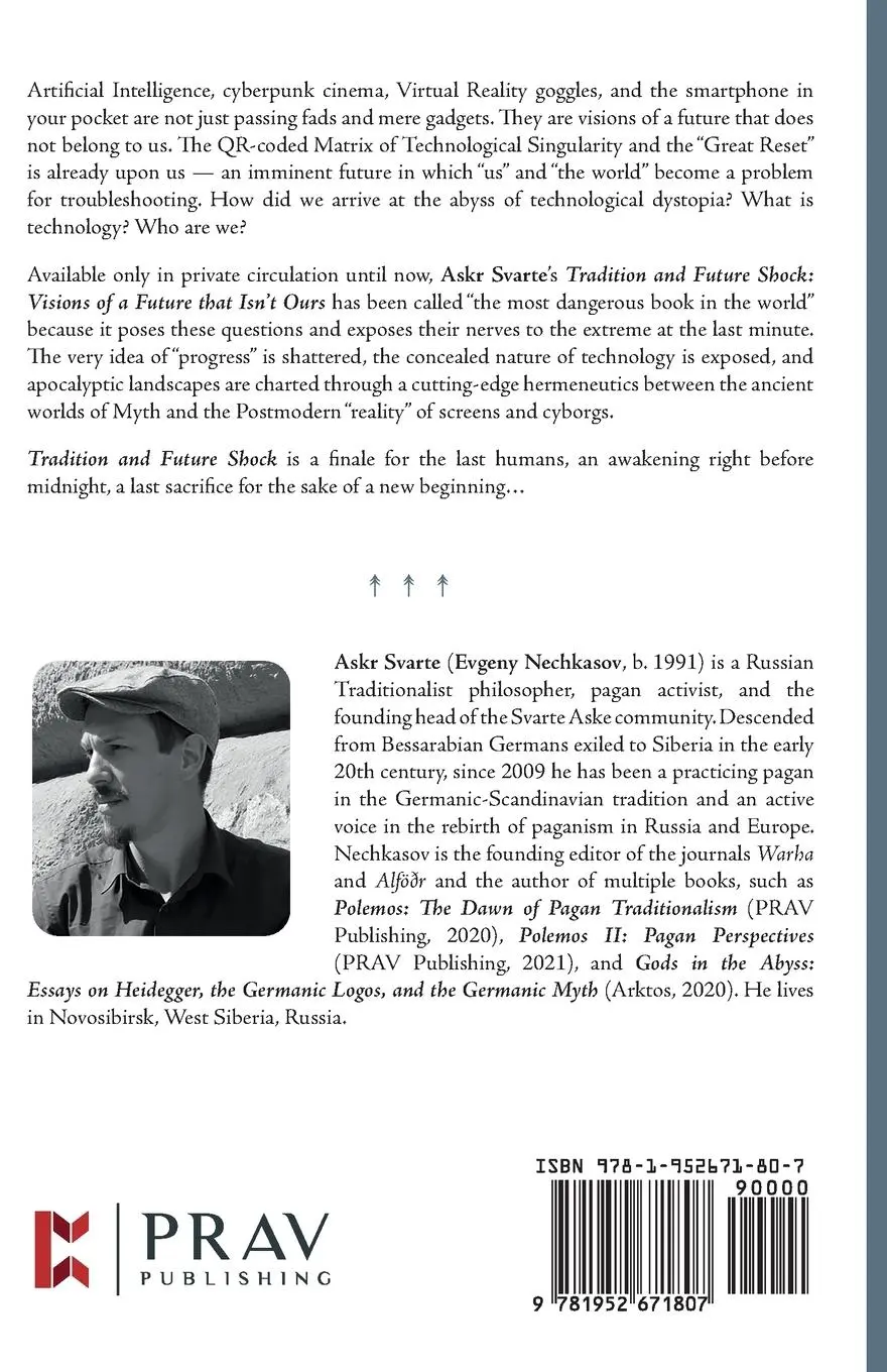 Rückseite: 9781952671807 | Tradition and Future Shock | Visions of a Future that Isn't Ours