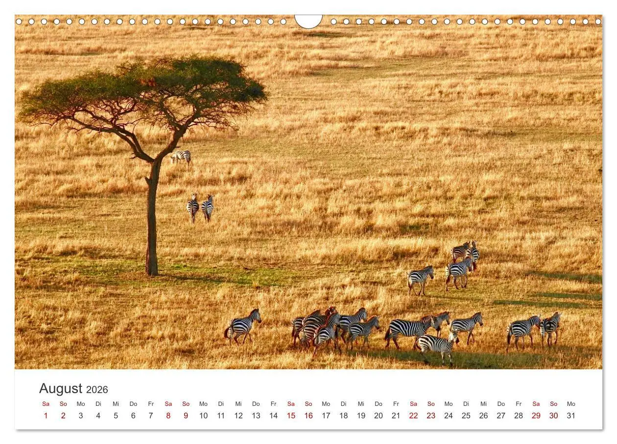 Bild: 9783457611807 | Tansania - Am Fuße des Kilimandscharo. (Wandkalender 2026 DIN A3...