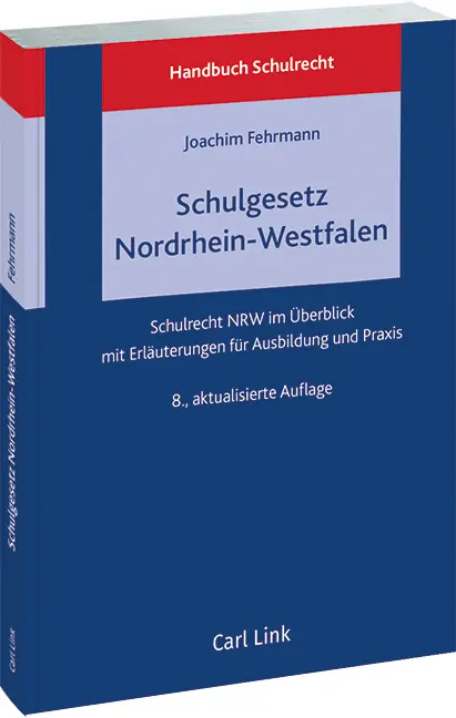Cover: 9783556091807 | Schulgesetz Nordrhein-Westfalen | Joachim Fehrmann | Buch | XX | 2022