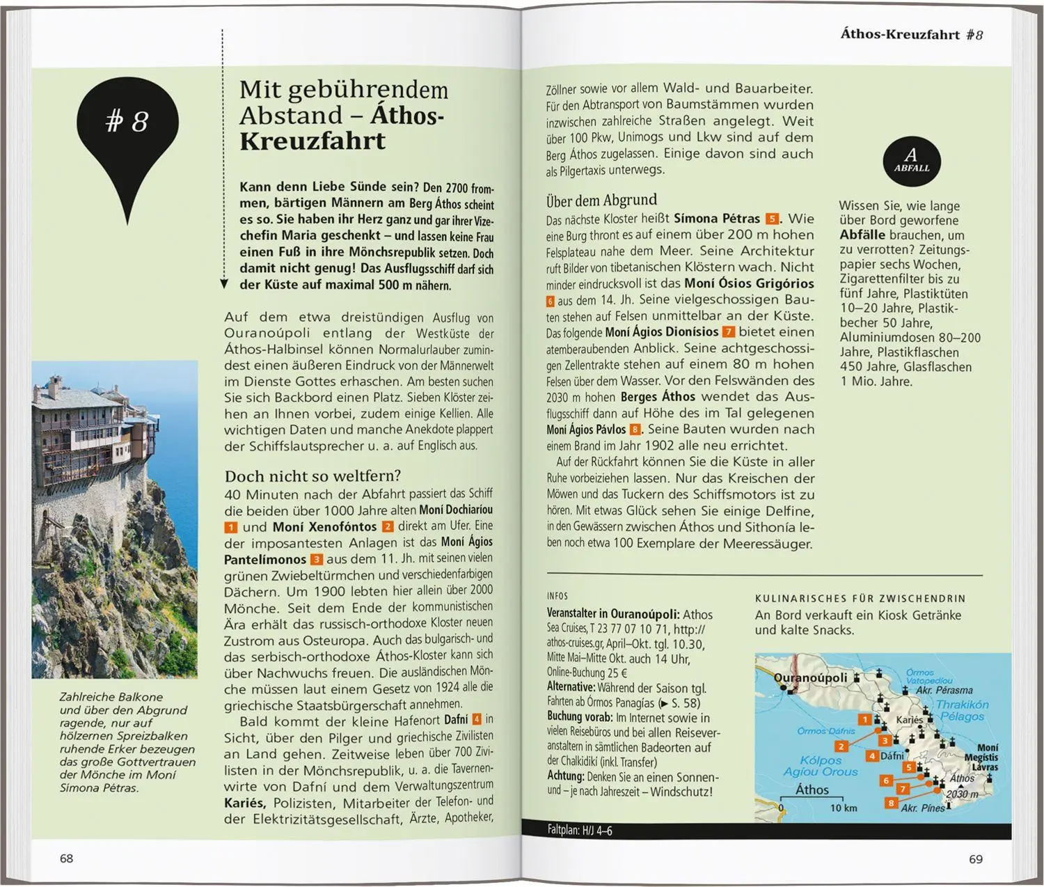 Bild: 9783616001807 | DUMONT direkt Reiseführer Chalkidiki | Mit großem Faltplan | Buch