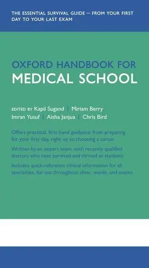 Cover: 9780199681907 | Oxford Handbook for Medical School | Kapil Sugand (u. a.) | Buch