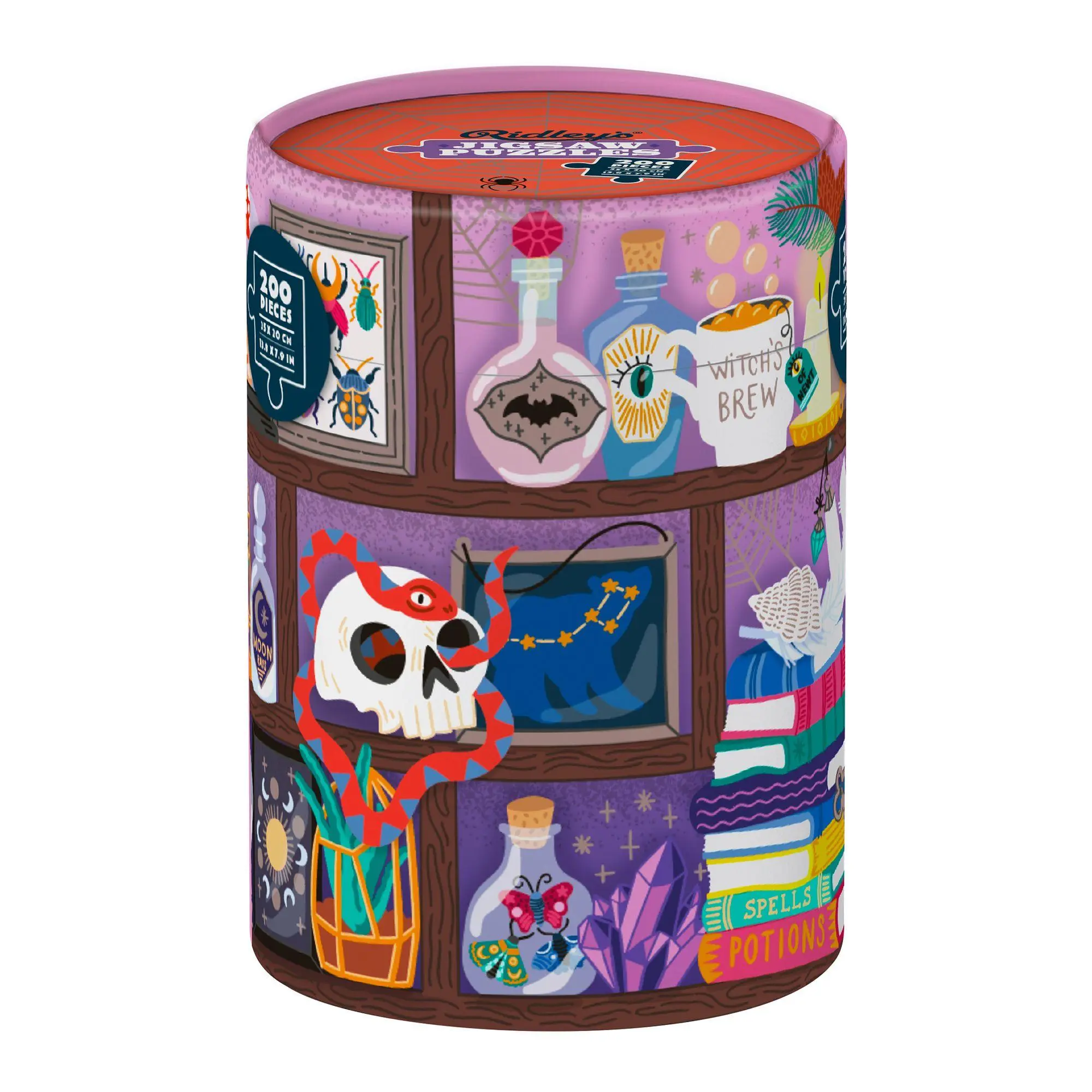 Cover: 9781797231907 | Spooky Curiosities 200-Piece Jigsaw Puzzle | Ridley'S Games | Spiel