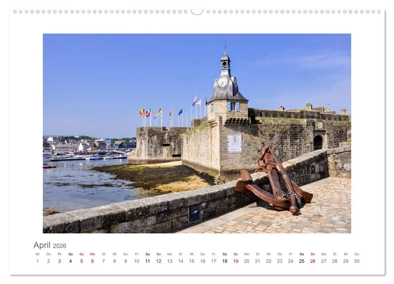 Bild: 9783457911907 | Bretagne - unterwegs mit Julia Hahn (Wandkalender 2026 DIN A2...