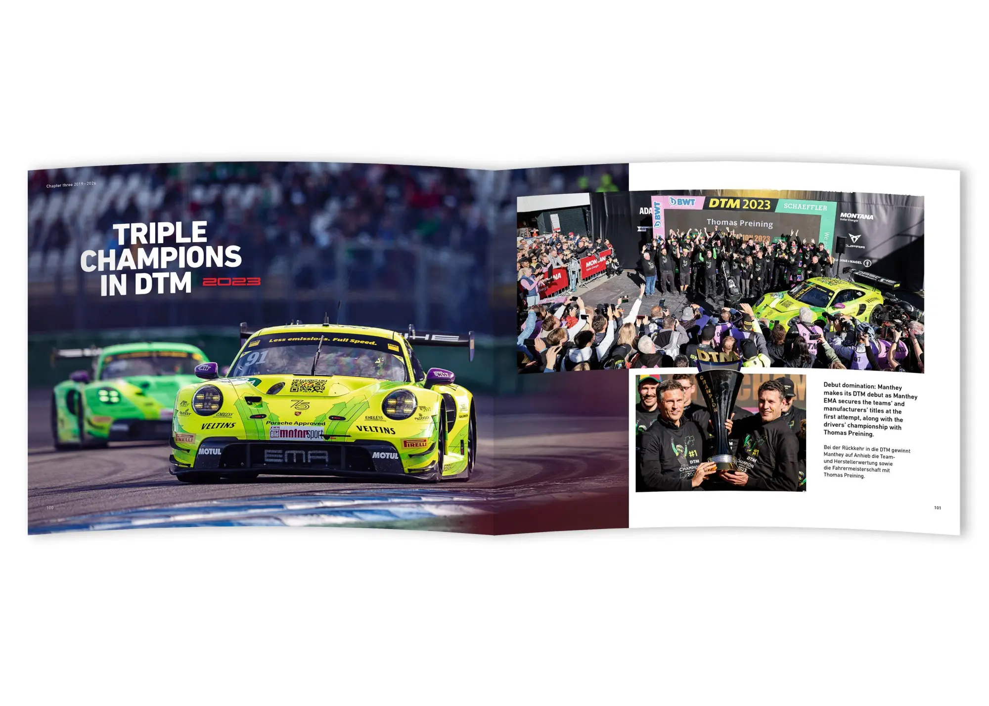 Bild: 9783948501907 | 30 Years Manthey - Das Buch | Gruppe C Motorsport Verlag | Taschenbuch