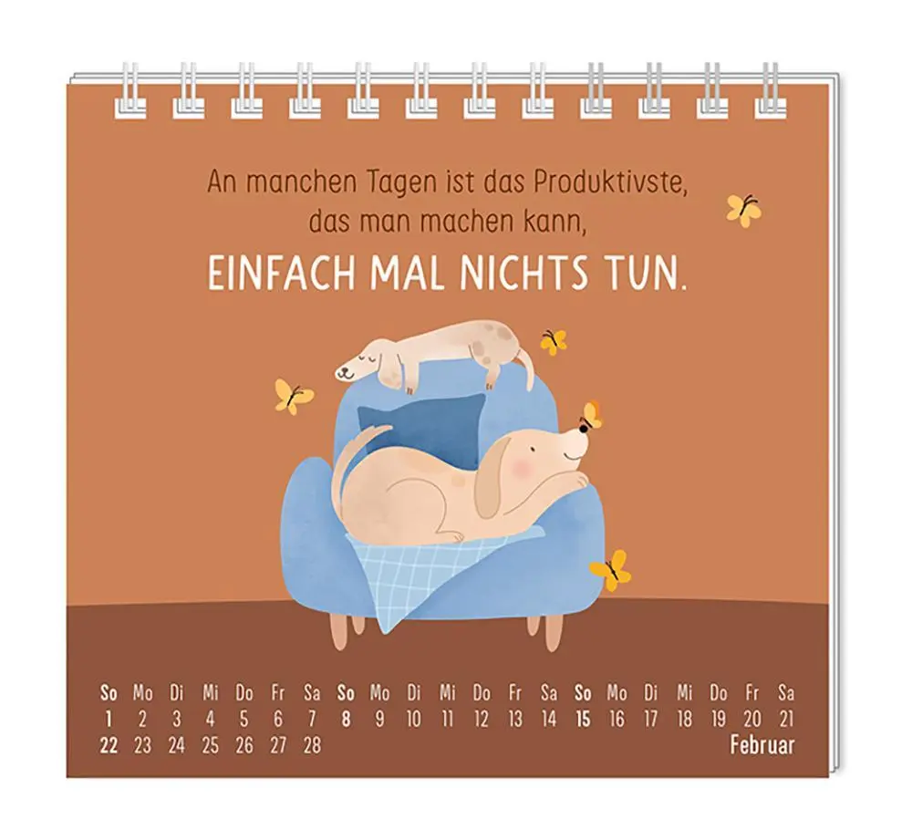 Bild: 9783986361907 | Mini-Kalender 2026 Einfach mal nichts tun | Mini-Kalender | Original