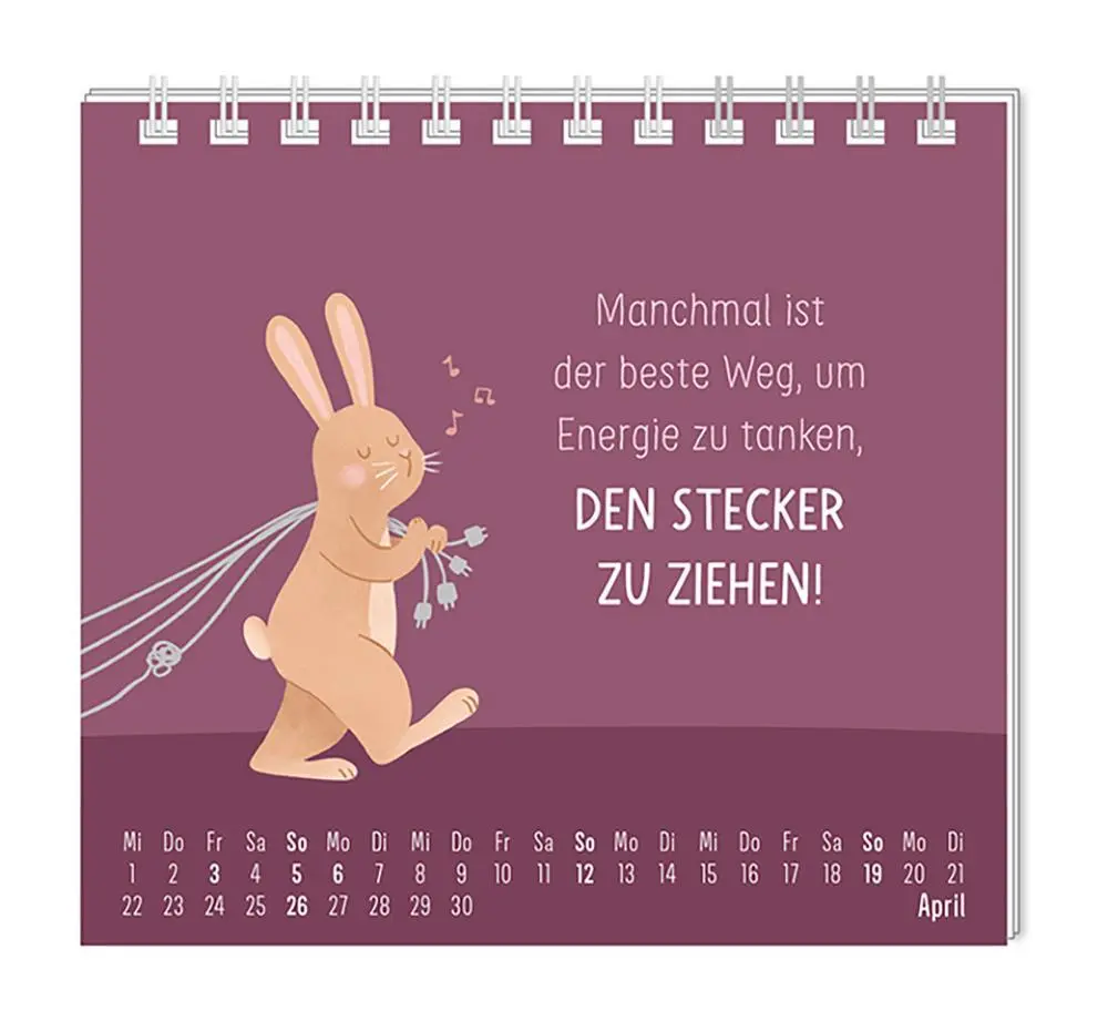 Bild: 9783986361907 | Mini-Kalender 2026 Einfach mal nichts tun | Mini-Kalender | Original