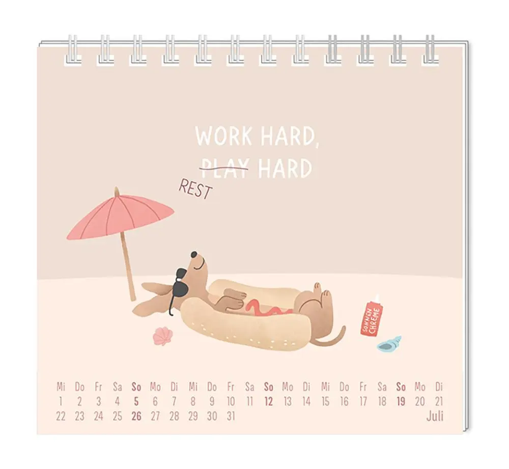 Bild: 9783986361907 | Mini-Kalender 2026 Einfach mal nichts tun | Mini-Kalender | Original