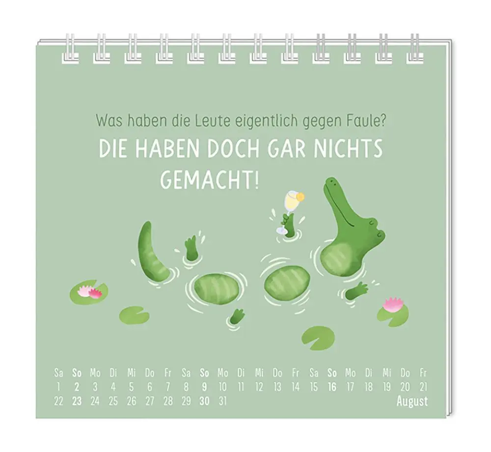 Bild: 9783986361907 | Mini-Kalender 2026 Einfach mal nichts tun | Mini-Kalender | Original