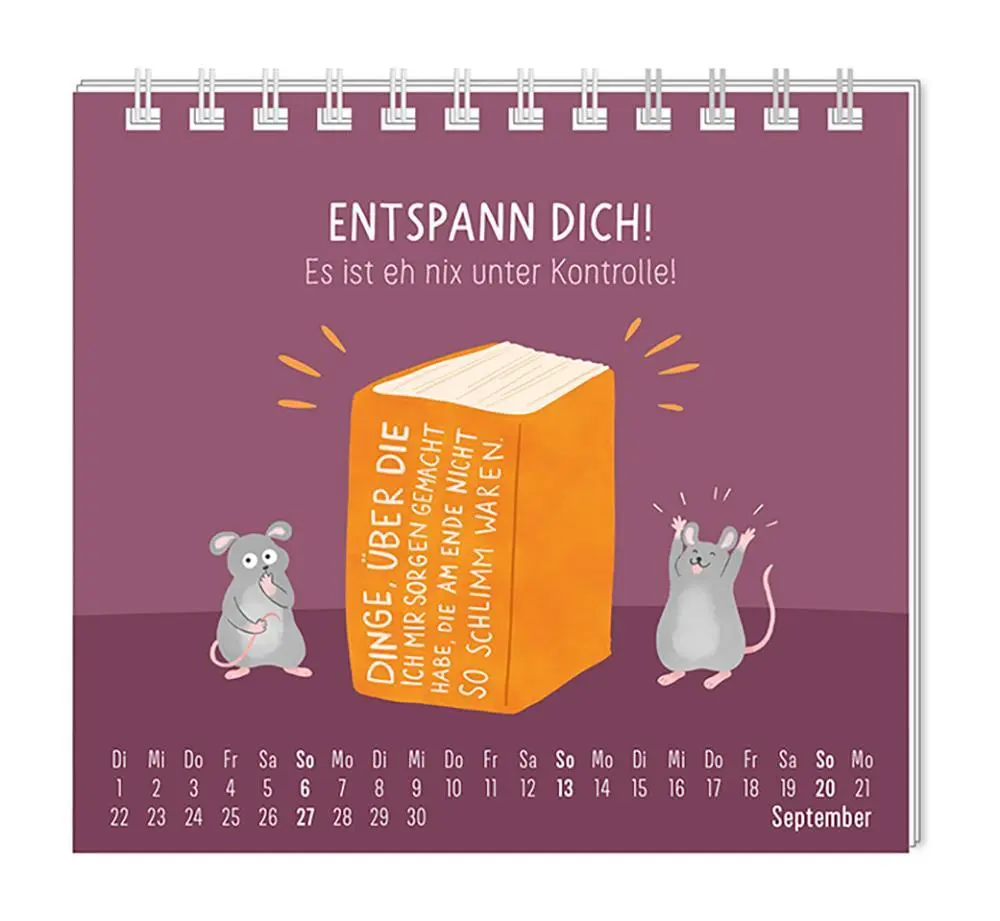 Bild: 9783986361907 | Mini-Kalender 2026 Einfach mal nichts tun | Mini-Kalender | Original