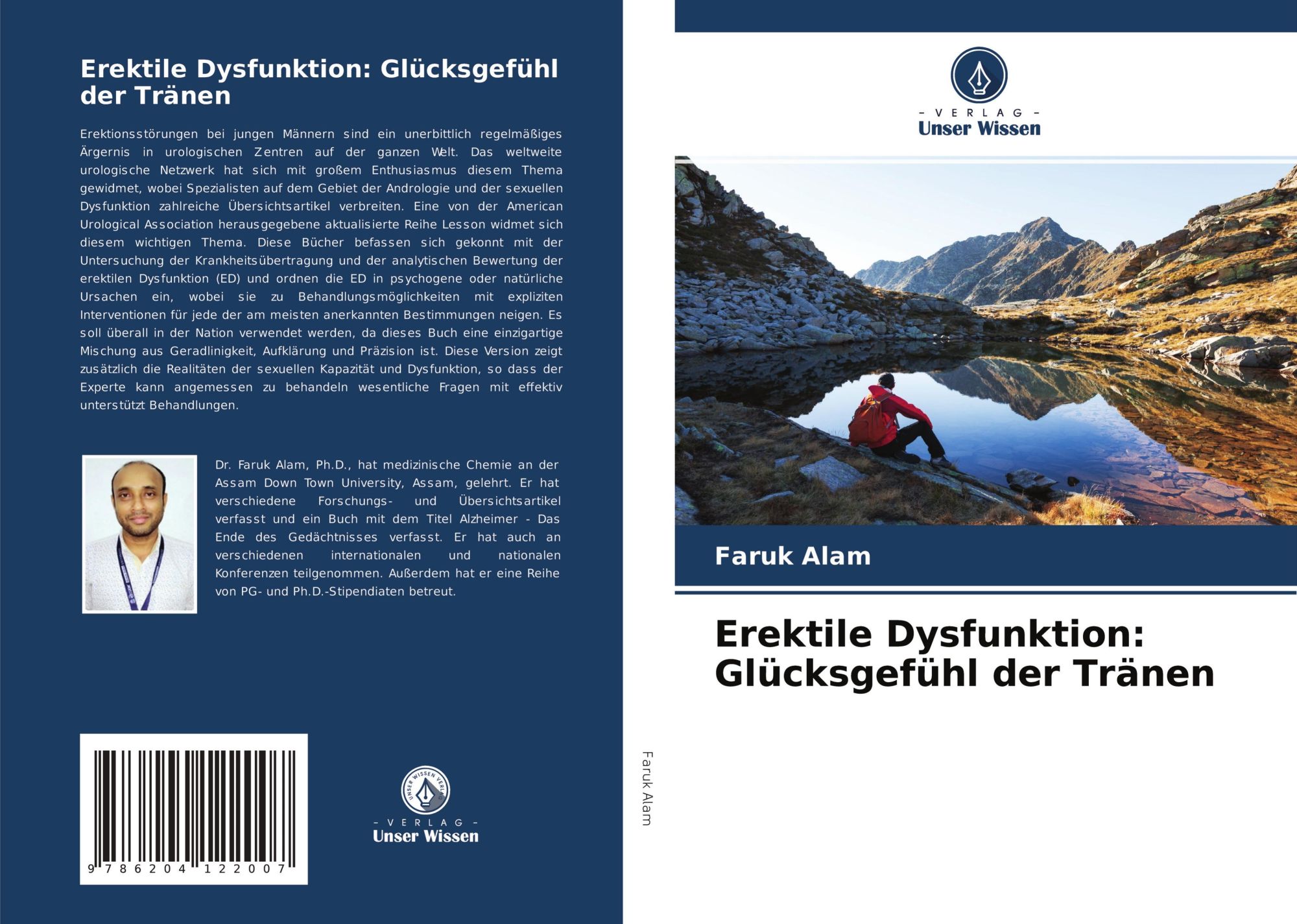 Erektile Dysfunktion: Glücksgefühl der Tränen | Faruk Alam | Taschenbuch | Paperback | 212 S. | Deutsch | 2021 | Verlag Unser Wissen | EAN 9786204122007 - Alam, Faruk