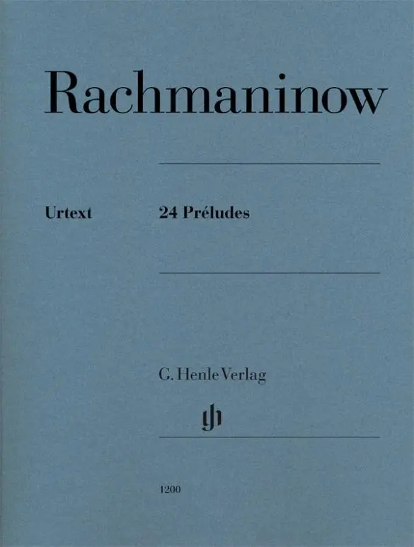 Cover: 9790201812007 | 24 Préludes | Sergej Rachmaninow | Taschenbuch | Buch | Deutsch | 2014