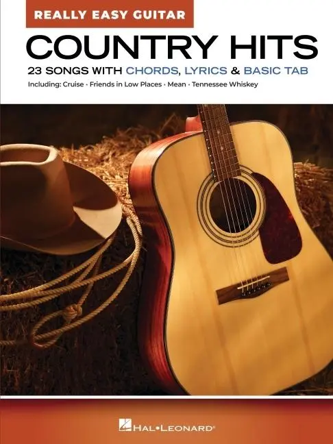 Cover: 196288192107 | Country Hits - Really Easy Guitar: 23 Beloved Tunes with Simple...