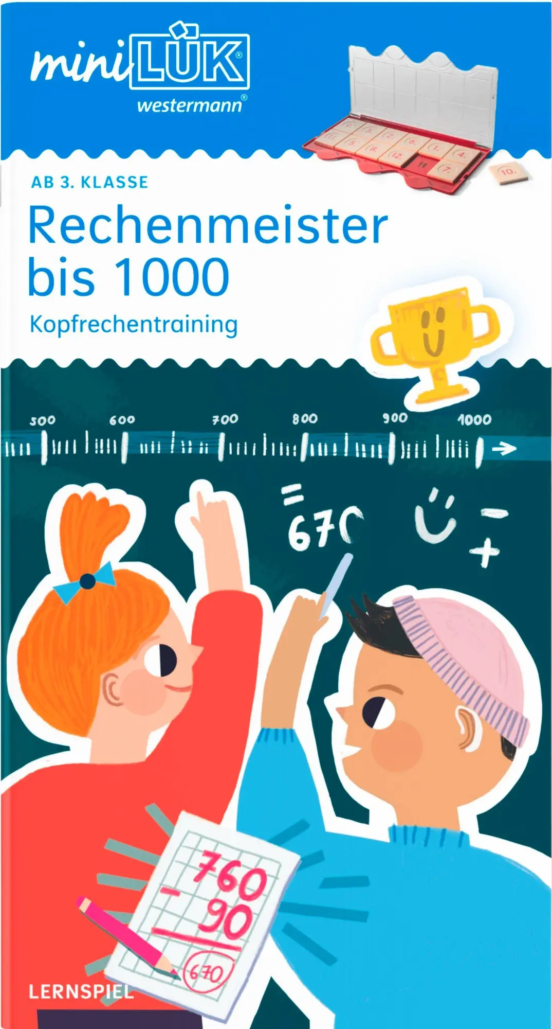 Cover: 9783072442107 | miniLÜK. 3. Klasse - Mathematik Rechenmeister bis 1000 | Michael Junga