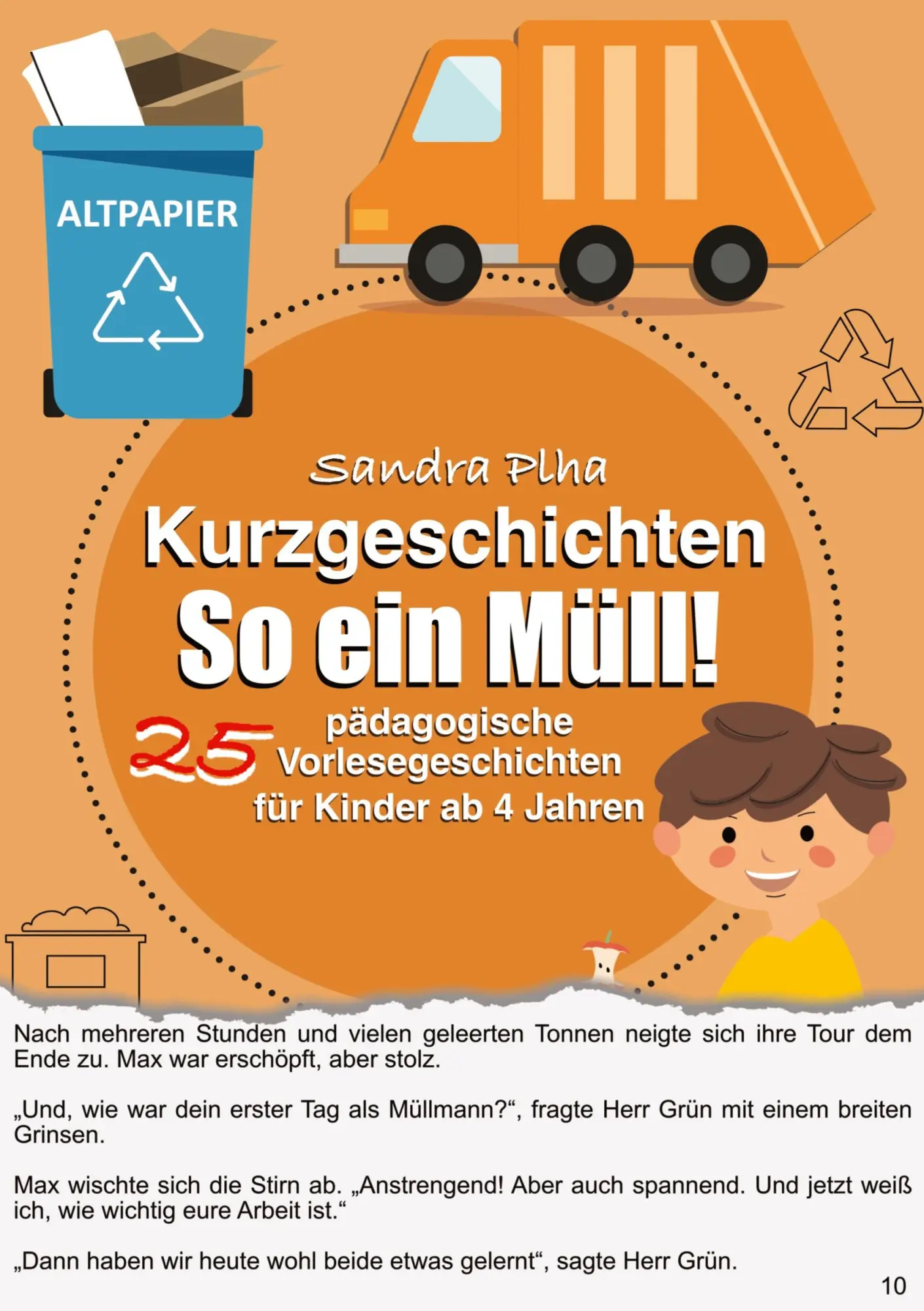 Cover: 9783384532107 | KitaFix-Kurzgeschichten So ein Müll! | Sandra Plha | Taschenbuch