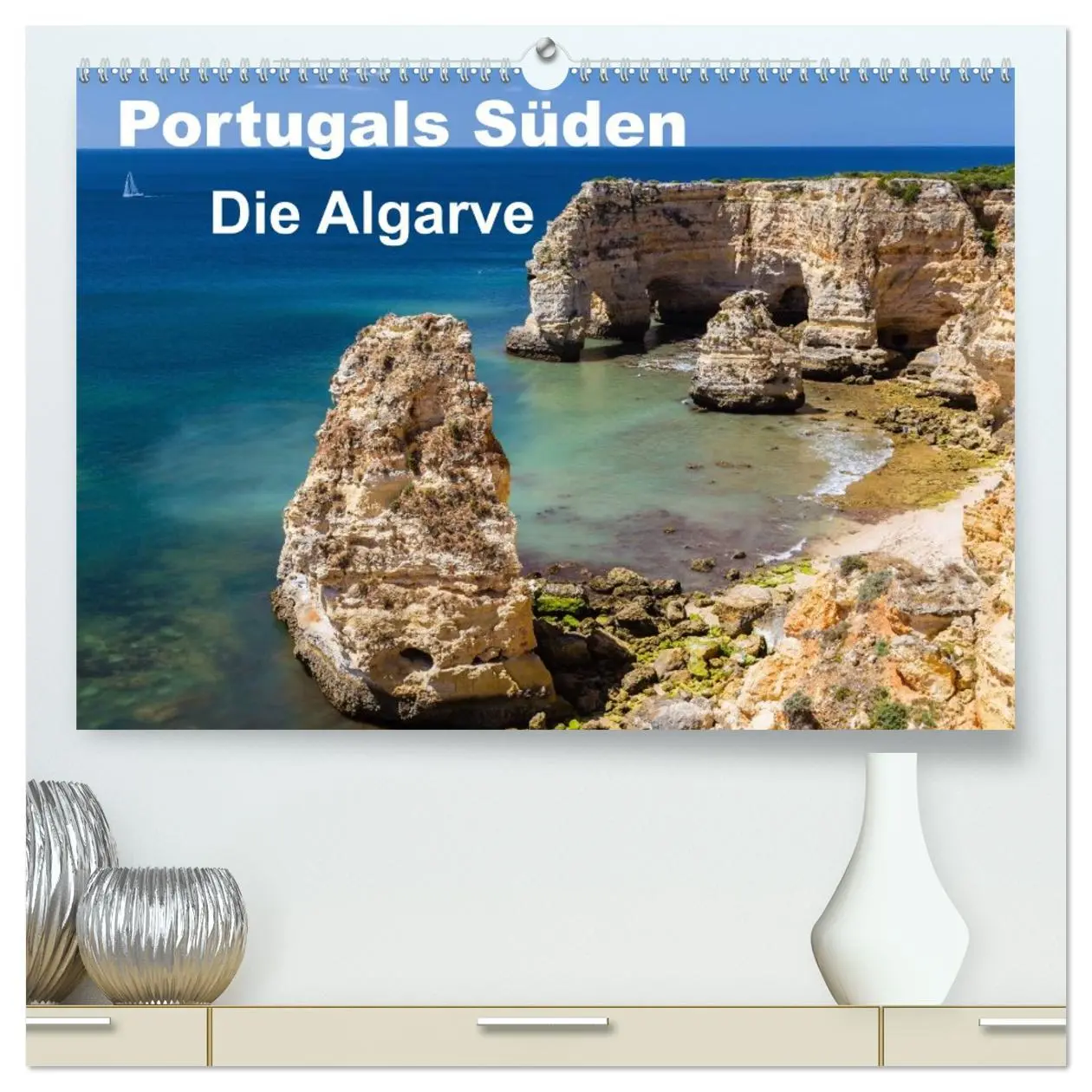 Cover: 9783516122107 | Portugals Süden - Die Algarve (hochwertiger Premium Wandkalender...