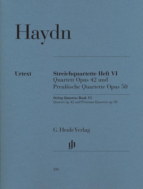 Cover: 9790201802107 | String Quartets Book VI | Prussian Quartets | Joseph Haydn | Buch