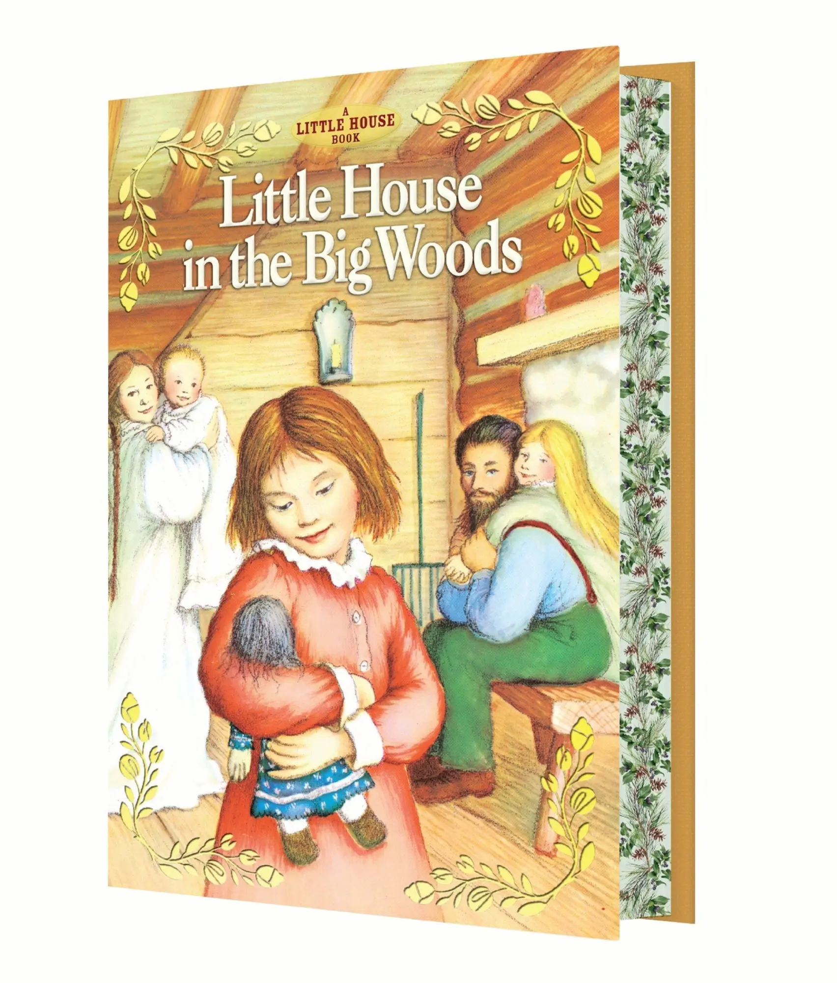 Cover: 9780063512207 | Little House in the Big Woods Deluxe Edition | Laura Ingalls Wilder