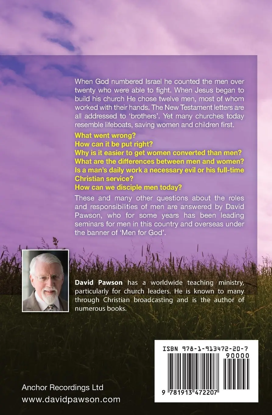 Rückseite: 9781913472207 | Men for God | David Pawson | Taschenbuch | Kartoniert / Broschiert