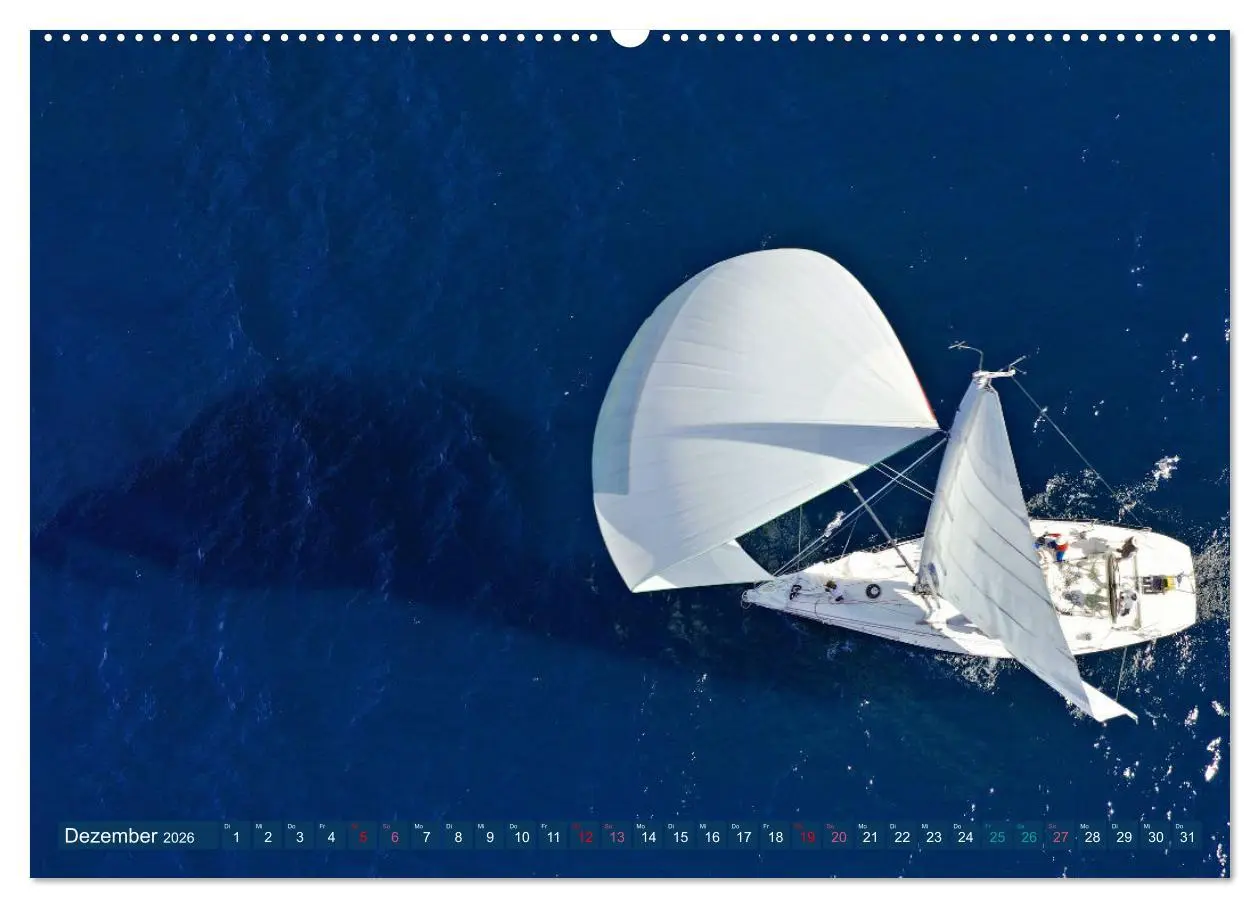 Bild: 9783457402207 | Mit dem Wind um die Welt - segeln (Wandkalender 2026 DIN A2 quer),...